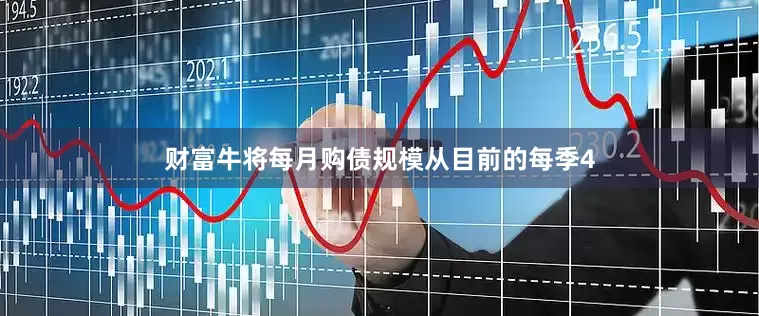 财富牛将每月购债规模从目前的每季4
