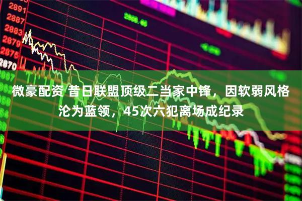 微豪配资 昔日联盟顶级二当家中锋，因软弱风格沦为蓝领，45次六犯离场成纪录